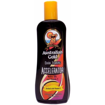Australian Gold Dark Tanning Accelerator opalovací mléko do solária 250 ml – Sleviste.cz