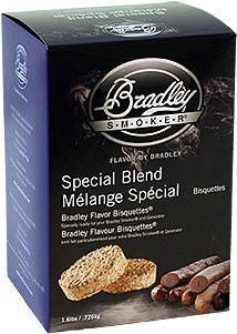 Bradley Smoker grilovací brikety special blend 120 kusů