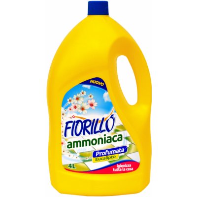 Fiorillo Ammoniaca Profumata čisticí prostředek na podlahy a tvrdé povrchy s vůní eukalyptu 4 l – Zboží Mobilmania