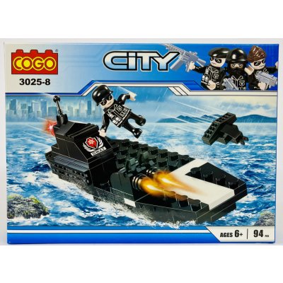 Cogo City S.W.A.T. člun s pilotem, 94 ks – Hledejceny.cz