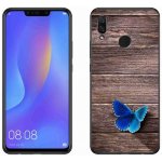 Pouzdro mmCase Gelové Huawei Nova 3 - modrý motýl 1 – Zbozi.Blesk.cz