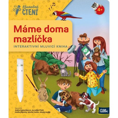 Albi Kouzelné čtení Kniha Máme doma mazlíčka – Zboží Mobilmania