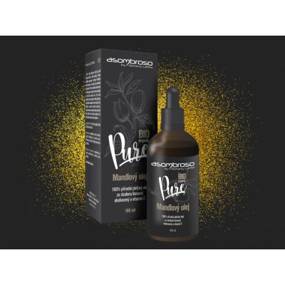 Asombroso Pure Bio Mandlový olej Bio 100 ml – Zbozi.Blesk.cz