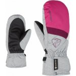 Ziener Levin Gtx mitten junior Dětské lyžařské palčáky, růžová – Zboží Dáma