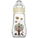 Mam láhev skleněná Feel Good bílá 260ml – Zboží Dáma