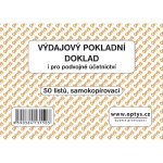 Optys 1315 Výdajový pokladní doklad A6 samopropisovací 50 listů – Zbozi.Blesk.cz