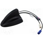 MTA 7677890 Anténa; automobilová,SHARK; AM,DAB,FM,GNSS; Fakra; Dél: 290mm – Zboží Živě