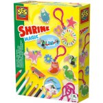 SES CREATIVE Výroba přívěšků na klíče kreativní set s pastelkami – Hledejceny.cz