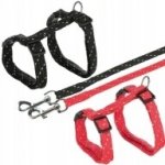 Trixie Postroj s vodítkem pro kočky reflexní 18 - 35 cm x 10 mm x 1,3 m – Zboží Dáma