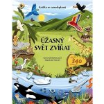 Knížka se samolepkami úžasný svět zvířat – Zboží Dáma