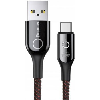 Baseus CATCD-01 X-type s LED USB - Type-C USB 3A Quick Charge 3.0 3A, 100cm