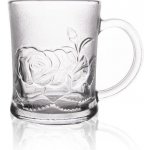 Orion Skleněný hrnek růže 270 ml – Sleviste.cz