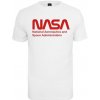 Pánské Tričko NASA pánské tričko Wormlogo bílé