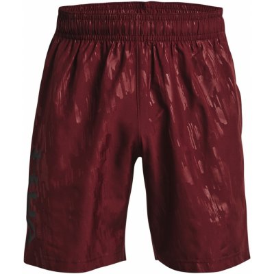 Under Armour UA Woven Emboss shorts -RED-1361432-690 Červená – Zboží Mobilmania