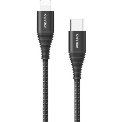 Vokamo VKM20051 USB-C to Lightning 1.2m, černý – Zboží Mobilmania