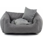 Vsepropejska Delux kožený pelech pro psa s polštářkem – Sleviste.cz