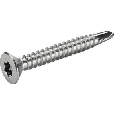 Šroub samovrtný 4,2x32 TX, zapuštěná hlava, zinek bílý, 500ks – Sleviste.cz