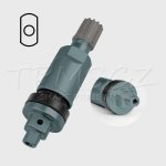 TPMS-11G náhradní ventil pro TPMS senzory - kovový grafit – Hledejceny.cz