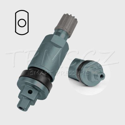TPMS-11G náhradní ventil pro TPMS senzory - kovový grafit – Hledejceny.cz