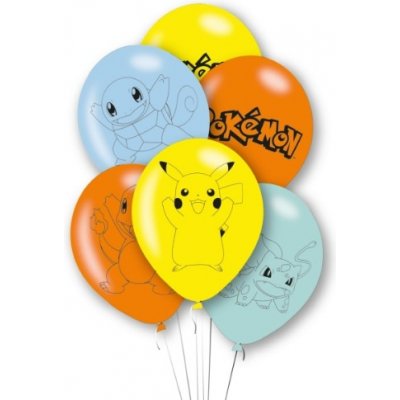 Amscan Pokemon 27,5cm 11" latexové balónky – Zboží Dáma