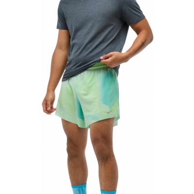 Hoka Glide 5IN BRIEF shorts zelené 1151077P-TTPP – Hledejceny.cz