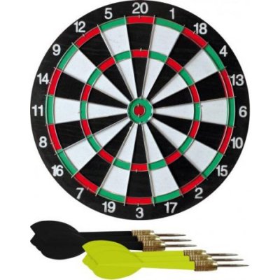 Michael van Gerwen flocked Dartboard - 43 cm - SET Šipky s terčem – Zboží Mobilmania