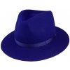 Klobouk Pánský plstěný klobouk královská modrá Q3125 12766CA