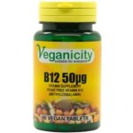 Veganicity Vitamín B12 50 µg metylkobalamin 90 tablet – Hledejceny.cz