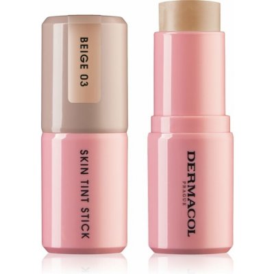 Dermacol Lehký hydratační make-up v tyčince skin tint Stick 03 Beige 15 g – Hledejceny.cz