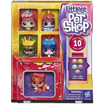 Hasbro Littlest Pet Shop Set Automat na zvířátka oranžový