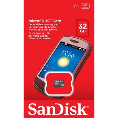 SanDisk MicroSDHC Ultra 32GB SDSDQM-032G-B35 – Zboží Mobilmania