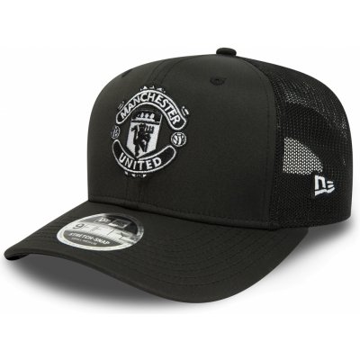 New Era 9FIFTY Stretch-Snap Tonal Manchester United FC Black / Optic White – Zboží Mobilmania