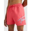 Koupací šortky, boardshorts Tommy Hilfiger Underwear růžové