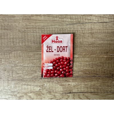 Haas žel-dort červený 11 g