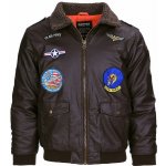 Flight bunda s nášivkami hnědá – Hledejceny.cz