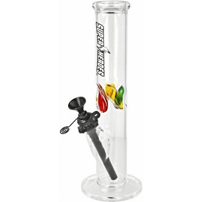 Super Heroes Skleněný bong Jamaica Ice 31cm – Zbozi.Blesk.cz