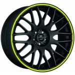 Barracuda Karizzma 8,5x19 5x108 ET30 matt black trim yellow – Hledejceny.cz
