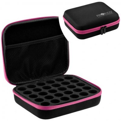 Profico Kufrík na laky Black & Pink 30 – Zboží Dáma