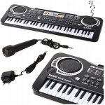 Iso Trade MQ 6106 KEYBOARD varhany klávesy s mikrofonem pro děti – Zboží Dáma