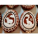 Meduňka pekařství perníkářství Zdobený perník Velikonoční Vajíčko se zajíčkem bez barviv 15 g – Hledejceny.cz