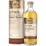 Arran Robert Burns 5y 43% 0,7 l (tuba) – Hledejceny.cz
