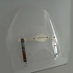 Honda F6C Valkyrie plexi štít - Čiré / 44 cm