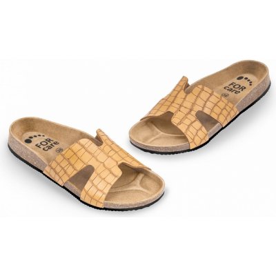 FORcare obuv zdravotní 210048 světle hnědá – Zboží Mobilmania