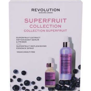 Revolution Skincare Superfruit antioxidační sérum 30 ml + energizující pleťový sprej 100 ml dárková sada
