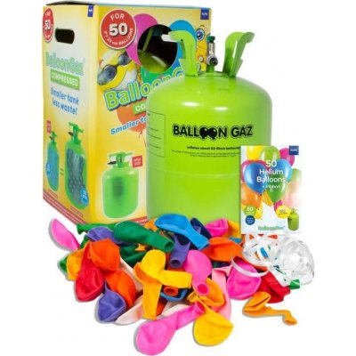Helium do balónků jednorázová nádoba 0,42m3+30balónků FOLATHEL – Zboží Mobilmania