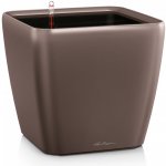 Lechuza Květináč Quadro LS Taupe 35 cm – Hledejceny.cz