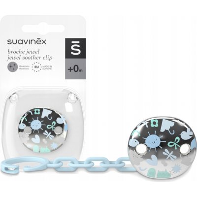 Suavinex klip šperk Memory modrá – Sleviste.cz