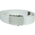Pásek Mil-Tec US kalhotový se stříbrnou sponou bílý – Zboží Dáma