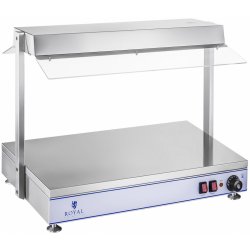 Royal Catering Ohřívací deska s halogenovými lampami 1100 W RCHP-70