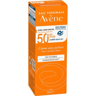 Avène krém SPF50+ bez parfemace pro citlivou pleť 50 ml – Zbozi.Blesk.cz